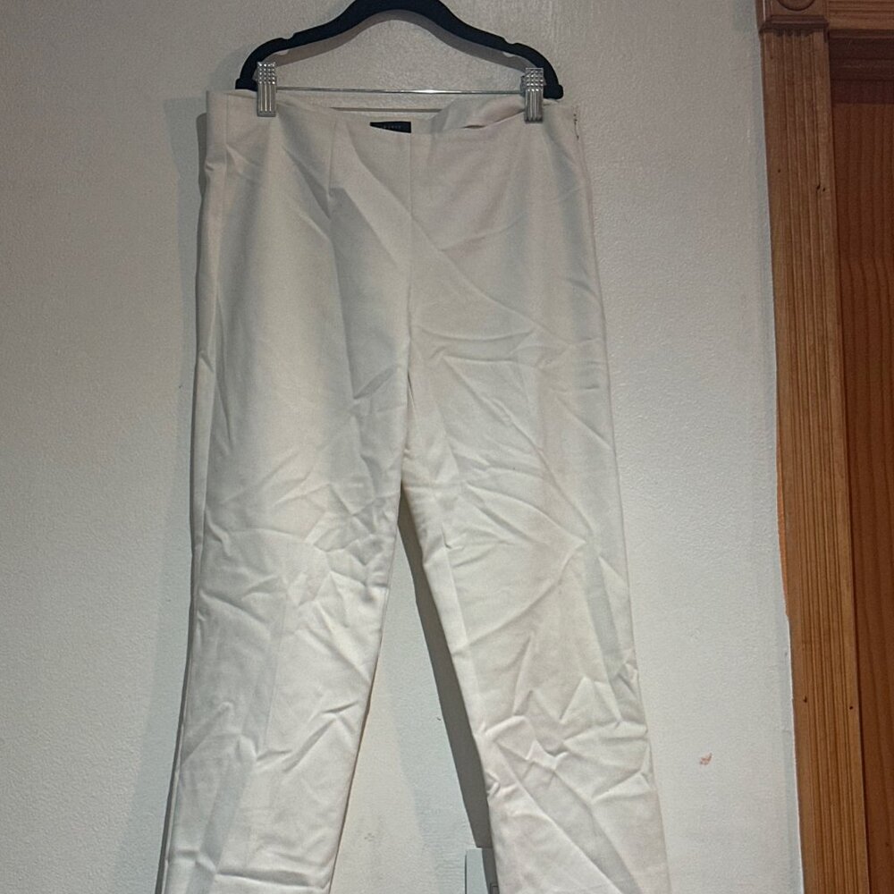 Theory Size 2 White Dress Pants